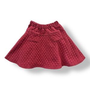 deux par deux | Quilted Pull-On Skirt (12 yrs)
